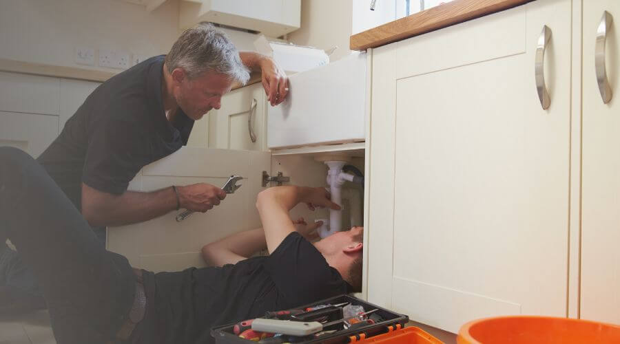 Professional burst pipe repair services in Wright, KS